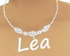 lea name necklace