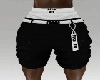 Cargo Shorts {Black}