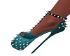 kl turquise spikes