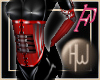 ~HW~ Ruby Hell Catsuit F