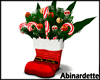 Christmas Vase Boots