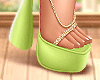 🌼 Spring Green Heels