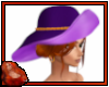 *C Suede Hat Purple