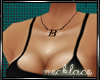 NS ~ letter "B" Necklace