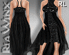 Glitter Black Dress RL