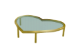 Luxe Gold Heart Table