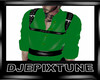 PVC Shirt+Harness Green
