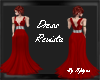 dress revista red 