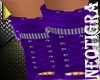 ~NT~Chain Booties Purple