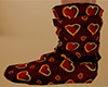 Heart Socks Slouch 9 (F)