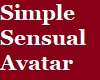 Simple Sensual Avatar