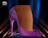 ELISA PURPLE HEELS