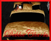 [DC] CUDDLE BED GOLD BLK