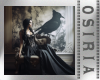 Wall Gothic Woman & Bird