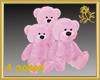 Pink Teddy Family