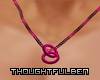 YY Necklace (Hot Pink)