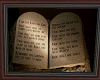 Ten Commandment's Framed