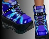 L! Blue Sneakers