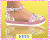 Kids flowered Shoe ღ