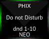 P! Do not Disturb