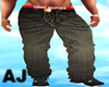 AJ  Mens Jeans Black