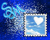 Heart in the Cloud Stamp