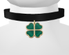 $ Gold Clover Choker