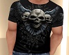 SKULL RAVEN TEE BY BD