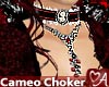 .a Cameo Choker Red/BLK