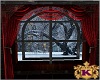 window curtain snow {2}