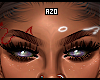 Angel&Devil Eyebrows Red