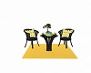 Mello Yellow Chair Set