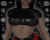 Glow Symbols Crop Top