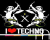 I love Techno Shirt 2
