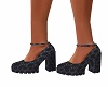 Blk.PinDot MaryJanes/Gee