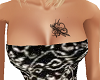 Heart Breast Tattoo