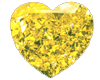 yellow heart diamond