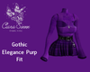 Gothic Elegance Purp Fit