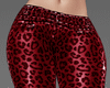 Leopard Red Pants RXL