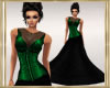 ~H~Elegant Gown Green