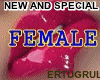 New Female sounds