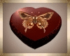 Pillow Heart Butterfly