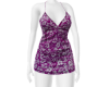 Purple Summer Mini Dress