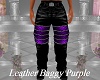 Leather Baggy Purple