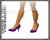 purple spike heel