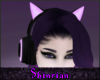 S| Cat Ear Set Purple