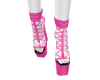 3/7 Heel pink candy