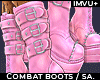 ! goth combat boots