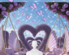 Lilac butterfly chair bg
