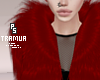 $$ Layerable Red Fur